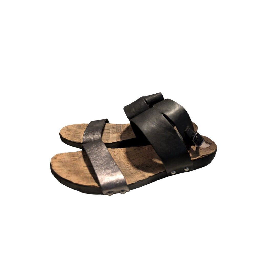 Restricted Women's Shoes Sandals Wedge Black Size 8.5 SKU#7702